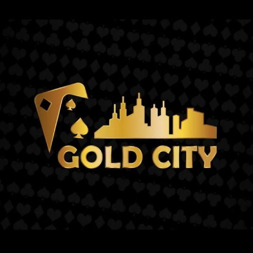 GoldCity mobile app interface on Android and iOS devices showing quick access to games and payout tracking